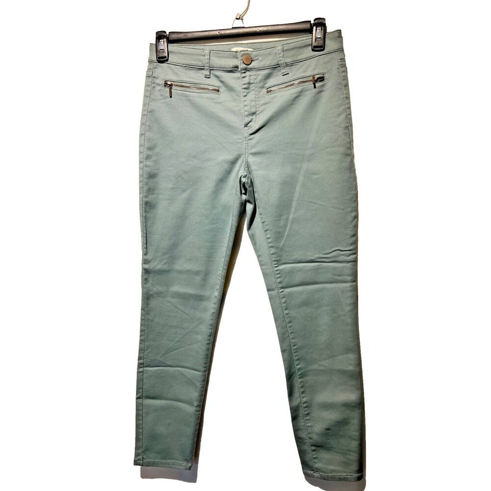 Love, Fire Green Skinny Stretch Jeans Ladies Size 11